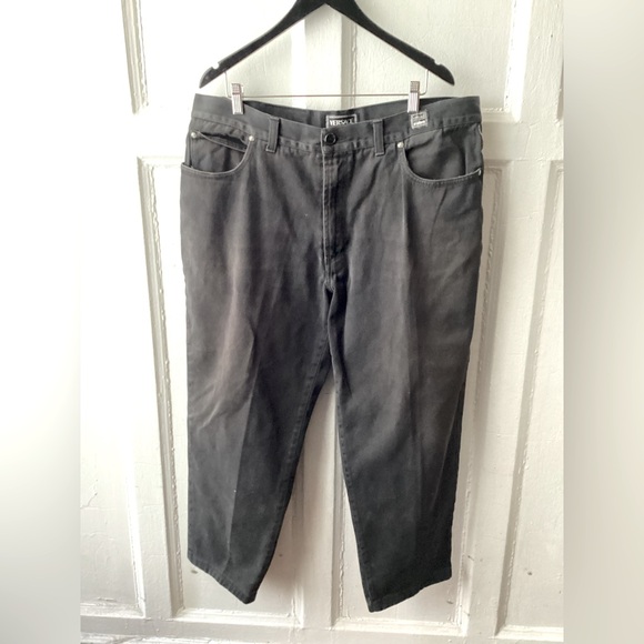 Versace Couture Black Denim Jeans
